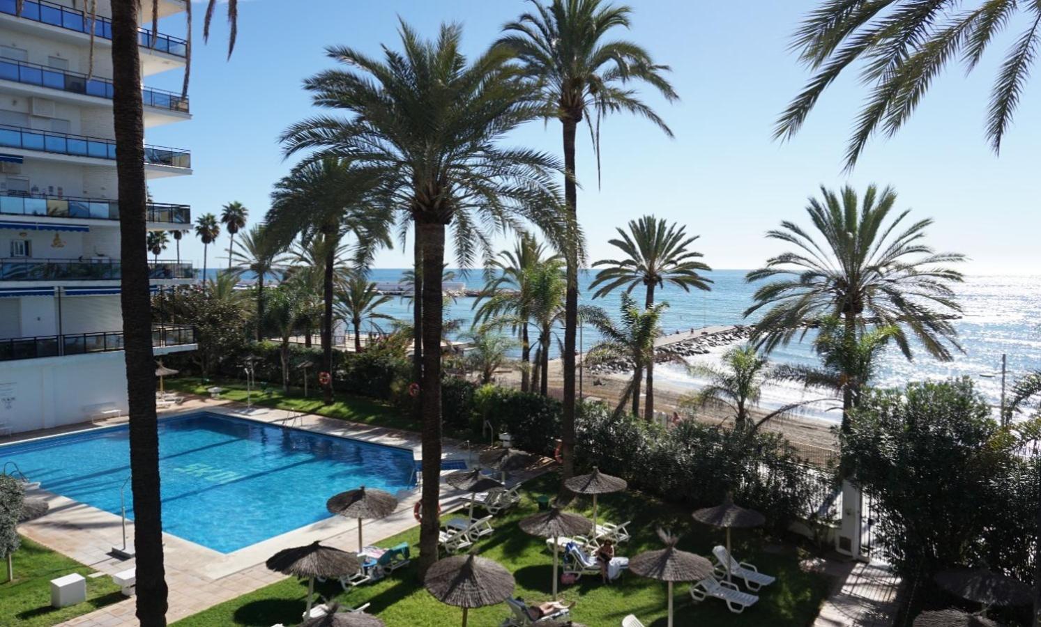 Skol 420C Fantastico 1 Dormitorio Primera Linea De Playa ماربيا المظهر الخارجي الصورة