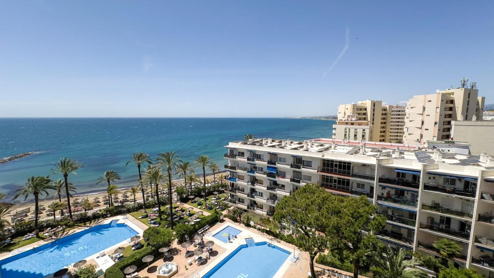 Skol 420C Fantastico 1 Dormitorio Primera Linea De Playa ماربيا المظهر الخارجي الصورة